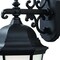 Homeroots Matte Black Domed Hanging Lantern Wall Light 399226 - alternate 2