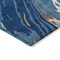 Homeroots 8' X 10' Navy Blue Gold And Copper Abstract Washable Indoor Outdoor Area Rug 600243 - alternate 3