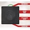 Mytee Products 24in x 24in x 2in Heavy-Duty Outrigger Pads w/ Recessed Radius - Black, 4PK ORP-242420-RRx4 - alternate 10