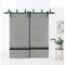 Sartodoors Slab Barn Door Panel, Planum 0012 Concrete and Aluminum Strips, Sturdy Finished Flush Modern Doors,  PLANUM0012S-BTN-2884 - alternate 1
