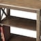 Homeroots 25" Brown Wood Two Tier Bookcase 389564 - alternate 3