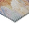 Homeroots 9' X 12' Orange Red And Teal Blue Abstract Washable Indoor Outdoor Area Rug 615618 - alternate 6