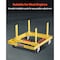 Vevor Engine Stand 750 LBS Adjustable Motor Hoist Dolly with 4-Caster Heavy-Duty Steel XXJD1500ZF - alternate 3