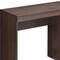 Homeroots 48" Espresso Wood Writing Desk With Two Drawers 723763 - alternate 2