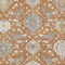 Homeroots 3' X 5' Copper Ivory And Gray Damask Washable Indoor Outdoor Area Rug 599406 - alternate 3