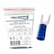 Kable Kontrol Copper and Nylon Butted Seam Spade Terminal, 16-14 AWG, Stud Size # 6, Blue, 100 Pcs, 100PK STNY-1614-6-BL - alternate 1
