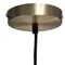 Homeroots Antiqued Brass Simple Iron Ceiling Light With Clear Shades 651670 - alternate 4