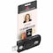 Adesso SCR-200 Smart Card Reader - Contact - USB 2.0 - Black - TAA Compliant SCR-200 - alternate 1