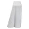 Bali & Pari Palm Bohemian White Scallop Rattan Console Table 252-14099-ZORO - alternate 4