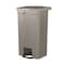 Suncast Commercial 23 GALLON STEP ON TRASH CAN, TAUPE, RESIN TCST23 - alternate 3