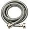 Fluidmaster 3/4x3/4'' Hose Fittingx60'' L Braided SS Washing Machine Hose, 2PK 9WM60P2 - alternate 3