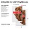 Signmission Barbacoa, Vinyl Decals Only 24 Inch x 36 Inch, Vinyl Decal, 2PK DSB-2436-2PACK-Barbacoa - alternate 2