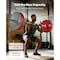 Vevor 4FT Chrome Barbell Lifting Bar for Gym Bench Workout Weight Lifting 16Lb OB-47 - alternate 3