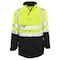 Game Workwear Hi-Vis 6-in-1 Jacket, 100% Polyester PU Coated Fabric, Hi Vis Lime, S 1355 - alternate 4