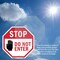 Signmission Stop Do Not Enter, 4 inch X 4 inch, Vinyl Decal, 2PK OC-D-2PACK-4-46 - alternate 2