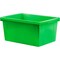 Storex Storage Bin, Plastic, Green, 2 PK 61485U06C - alternate 1