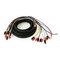 Deejay Led 20-Foot Multi-Amp Accessory Cable 10 RCA Shielded Cables Plus Three Power Wires in one cable TBHMED20COPPER - alternate 2