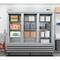 Koolmore 81" 3 Glass Door Commercial Reach-In Refrigerator Cooler with LED lighting RIR-3D-GD - alternate 3