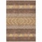 Homeroots 3' X 5' Brown Wheat And Copper Southwestern Washable Indoor Outdoor Area Rug 613891 - alternate 7