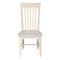 Whitewood Industries Chairs, Wood Back, 40 W 22 H C-465P - alternate 5