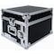 Deejay Led Fly Drive Case 8u Space Slant Mixer Rack / 4 u Space Vertical Rack System with Full AC Door TBHM804E - alternate 2