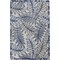 Homeroots 5' X 8' Navy Blue And Ivory Botanical Leaves Indoor Outdoor Area Rug 546668 - alternate 1
