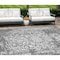 Homeroots 8' X 10' Gray Machine Braided Distressed Area Rug With UV Protection 555582 - alternate 1