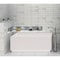 Andova Tiles Splash Coconut White 3-in. x 12-in. Subway Vintage Look Matte & Glossy Ceramic Wall Tile ANDSPL558 - alternate 3