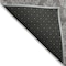 Homeroots 9' X 12' Gray And Pewter Damask Washable Indoor Outdoor Area Rug 616530 - alternate 4