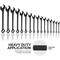 Neiko Jumbo Combination Wrench Set, SAE, Raised Panel 03574A - alternate 3