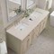 James Martin Vanities Lorelai 72" Dbl Vanity, Whitewashed Oak, w/ 3 CM Siberian Silestone Top w/FreePower Wireless Charger 424-V72-WWO-FSFR - alternate 4