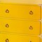 Homeroots 24" Yellow Solid Wood Four Drawer Dresser 389736 - alternate 3