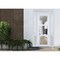 Vdomdoors Front Exterior Prehung FiberGlass Door Clear Glass See-through / Manux 8555 White Silk Clear Glass MANUX8555EXD-WS-W30 x H80-LH - alternate 3