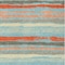 Homeroots 8' X 10' Sky Blue Pink And Gray Striped Washable Indoor Outdoor Area Rug 598935 - alternate 6