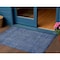 Homeroots 3' X 5' Navy Blue And Blue Southwestern Washable Indoor Outdoor Area Rug 587068 - alternate 1