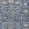 Homeroots 3' X 5' Blue Brown And Beige Floral Washable Indoor Outdoor Area Rug 605455 - alternate 3