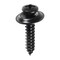 Auveco #10 x 1in Phillips Oval #8 Head Ab Tapping Sems - Black, 50PK 11792 - alternate 1
