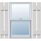 Ekena Millwork Timberthane Faux Rustic Two Board Spaced Board-n-Batten Faux Wood Shutters, 11 1/4W x 36H, PR FBS06S11X036RUF - alternate 1