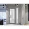 Vdomdoors Front Exterior Prehung FiberGlass Door Frosted Glass / Manux 8102 Grey Ash / Sidelight Exterior Win MANUX8102EXD-SS-W36+14 x H80-LH - alternate 2