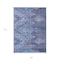 Homeroots 5' X 8' Navy Blue Charcoal And Gray Southwestern Washable Indoor Outdoor Area Rug 603552 - alternate 6