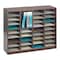 Safco Literature Organizer, Wood, 36 Compartment 9321MH - alternate 1