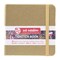 Talens Art Creation Sketchbook, 80 Sheets, 90lbs, White Gold Cover, 4.7'' x 4.7'', 5PK 9314144M - alternate 2