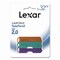Lexar Twist Turn2 USB 2.0 Flash Drive, 32 GB, Orange/Purple/Teal, 3PK LJDTT2-32GABNA3 - alternate 2
