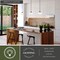Vaxcel Huntley Mini Pendant Light, Oil Rubbed Bronze, White Schoolhouse Glass, 10-In. Wide P0463 - alternate 2