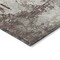 Homeroots 5' X 8' Taupe Ivory And Brown Damask Washable Indoor Outdoor Area Rug 596400 - alternate 2