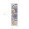 Homeroots 8' Beige Blue And Gold Faux Bois Washable Indoor Outdoor Runner Rug 564393 - alternate 3