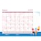 House Of Doolittle Academic Monthly Desk Pad Calendar, Seasonal, 12 Months, Jul-Jun, 22 in x 17 in 1395 - alternate 2