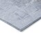 Homeroots 5' X 8' Sky Blue Gray And Ivory Abstract Washable Indoor Outdoor Area Rug 616857 - alternate 5