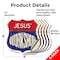 Signmission Jesus's Workshop, 6 inch X 6 inch, Vinyl Decal, 5PK SHI-D-5PACK-6-489-JESUS - alternate 3