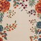 Homeroots 9' X 12' Ivory Green Blue Red And Orange Floral Indoor Outdoor Area Rug 548120 - alternate 4